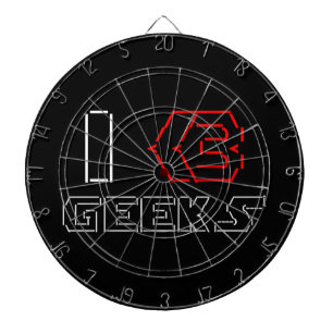 Jeu De Fléchettes I Heart Geek ASCII ART