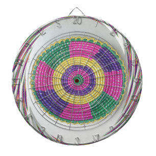 Jeu De Fléchettes Impression d'art Tourbillon Tissé