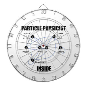 Jeu De Fléchettes Intérieur de physicien de particules (modèle