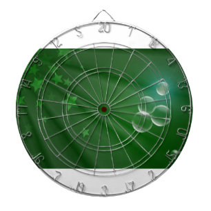 Jeu De Fléchettes Irlande Green Motif Art Peace Love Destiny