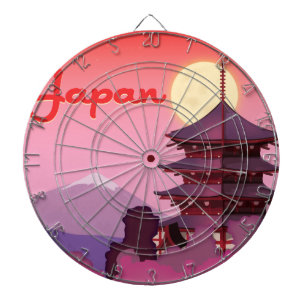 Jeu De Fléchettes Japon