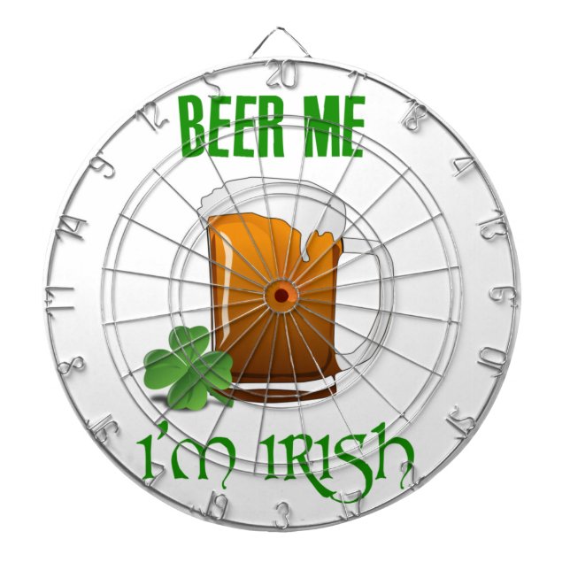 Jeu De Fléchettes Je suis irlandais (Devant)