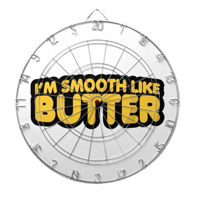 Jeu De Fléchettes Je suis Smooth Like Butter (Devant)
