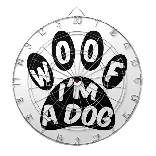 Jeu De Fléchettes Je suis un chien (Devant)