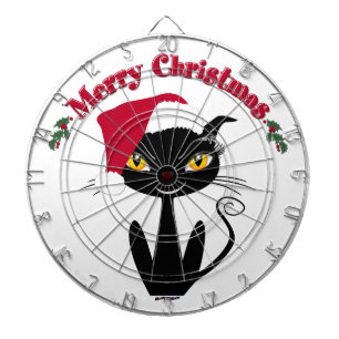 Jeu De Fléchettes Joyeux Noël Kitty Cat