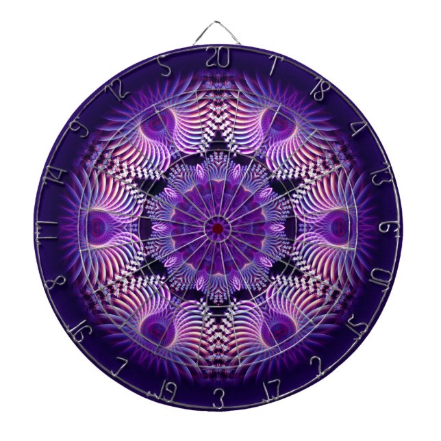 Jeu De Fléchettes Kaleidoscope Apophysis Fleur I (Devant)
