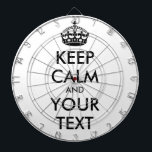 Jeu De Fléchettes KEEP CALM and YOUR TEXT<br><div class="desc">KEEP CALM and YOUR TEXT</div>