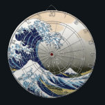 Jeu De Fléchettes La Grande Vague Au Large De Kanagawa<br><div class="desc">Art japonais vintage La Grande vague au large de Kanagawa ou la vague .. oeuvre d'art étonnante dans le style ukiyo-e par un grand maître Katsushika Hokusai .. art vintage sur les produits modernes de Zazilicious</div>