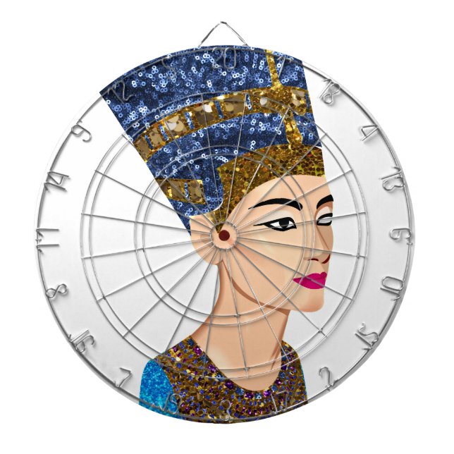 Jeu De Fléchettes la reine égyptienne nefertiti (Devant)