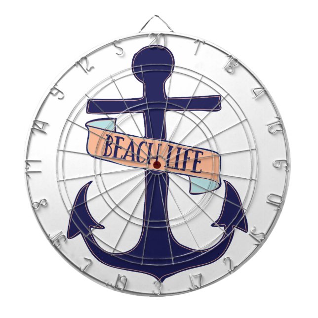 Jeu De Fléchettes La vie de plage (Devant)