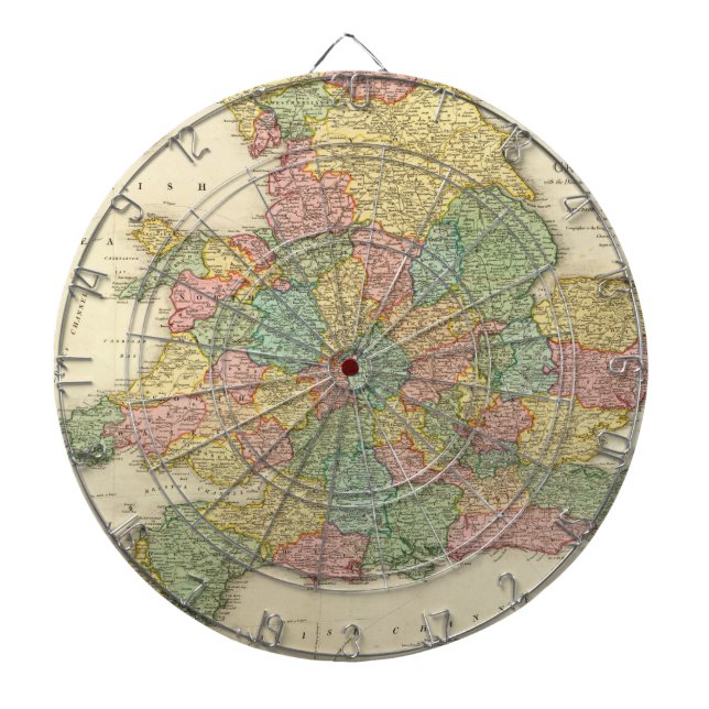 Jeu De Fléchettes L'Angleterre, Pays de Galles, Ecosse (Devant)