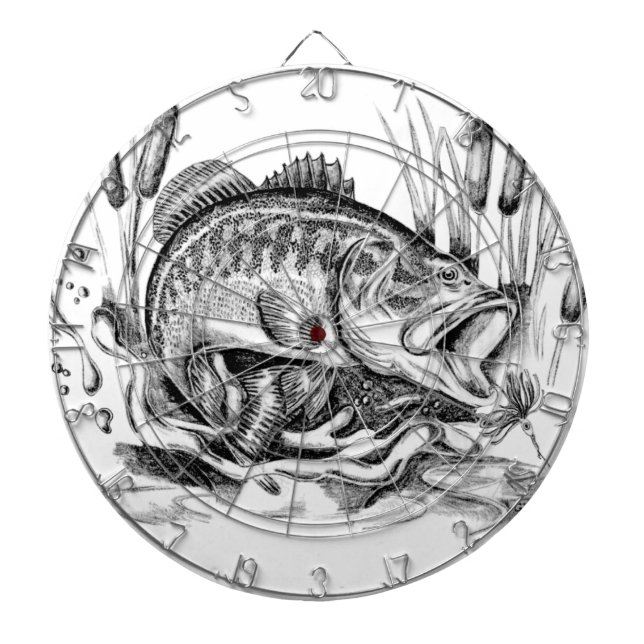 Jeu De Fléchettes Largemouth bass (Devant)
