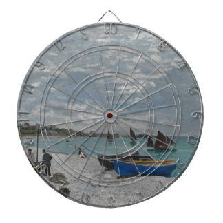 Jeu De Fléchettes Le ciel de Claude Monet opacifie l'océan de mer de