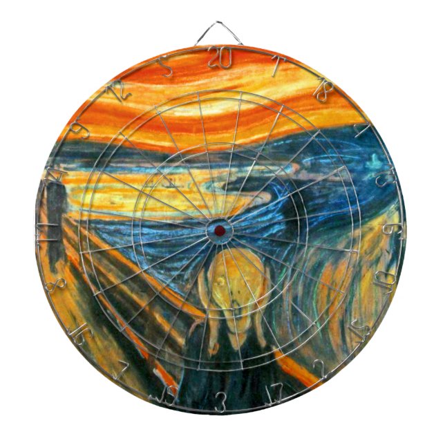 Jeu De Fléchettes Le cri d'Edvard Munch (Devant)