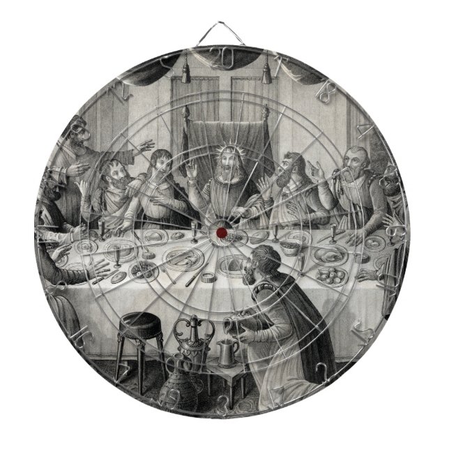 Jeu De Fléchettes Le Dernier souper (Devant)
