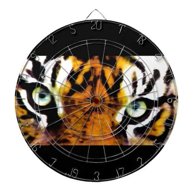 JEU DE FLÉCHETTES LE YEUX DE TIGER (Devant)