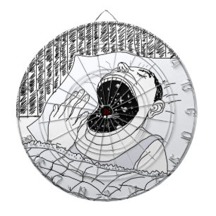 JEU DE FLÉCHETTES L'HOMME ET LES COSMOS