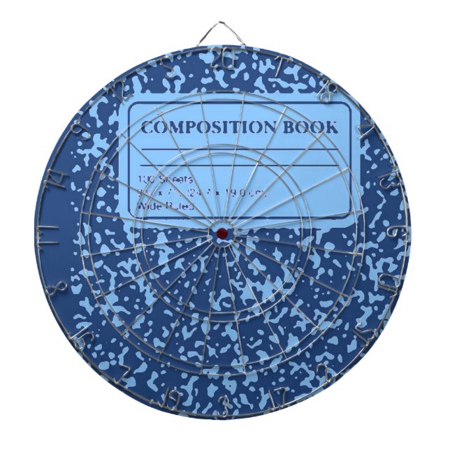 Jeu De Fléchettes Livre de composition (Devant)