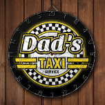 Jeu De Fléchettes Logo du service de taxi de papa<br><div class="desc">Papa's Taxi Service est célèbre partout dans le monde. Qui d'autre viendra à la secourt à toute heure ? Ce logo est la façon parfaite de dire "Merci" - une idée géniale pour papa, que ce soit son anniversaire, Noël, Fête des pères ou simplement un acte spontané de gratitude. Achetez-en...</div>