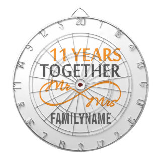 Jeu De Fléchettes M. et Mme 11th Anniversary