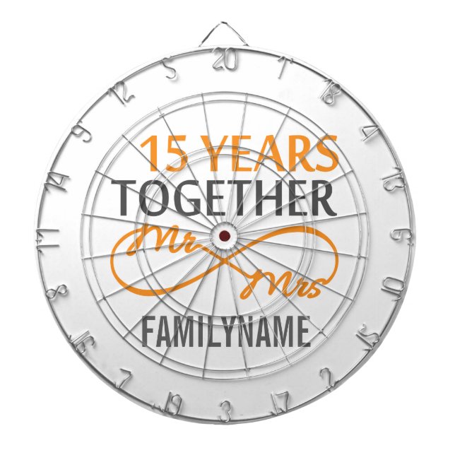 Jeu De Fléchettes M. et Mme 15th Anniversary (Devant)