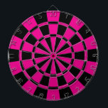 Jeu De Fléchettes Magenta Et Noir<br><div class="desc">Cible de flechettes Magenta Et Noire</div>