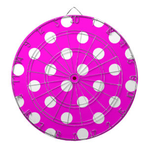 Jeu De Fléchettes Magenta pois #FF00DC