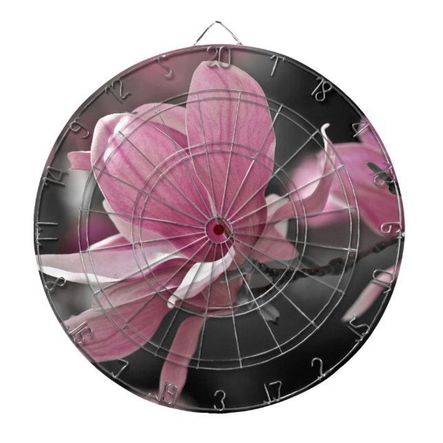 Jeu De Fléchettes Magnolia à assiette japonaise rose (Devant)