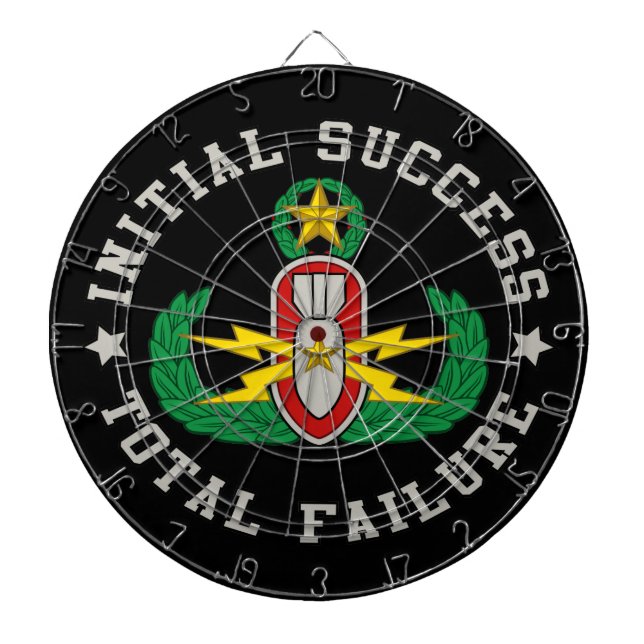 Jeu De Fléchettes Maître d'EOD en couleurs ISTF (Devant)