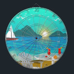 Jeu De Fléchettes Margaritaville<br><div class="desc">Margaritas potables de paradis d'île sur la plage.</div>