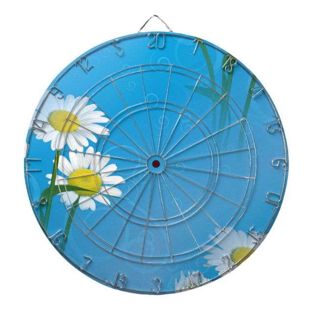 Jeu De Fléchettes marguerite bleue (Devant)