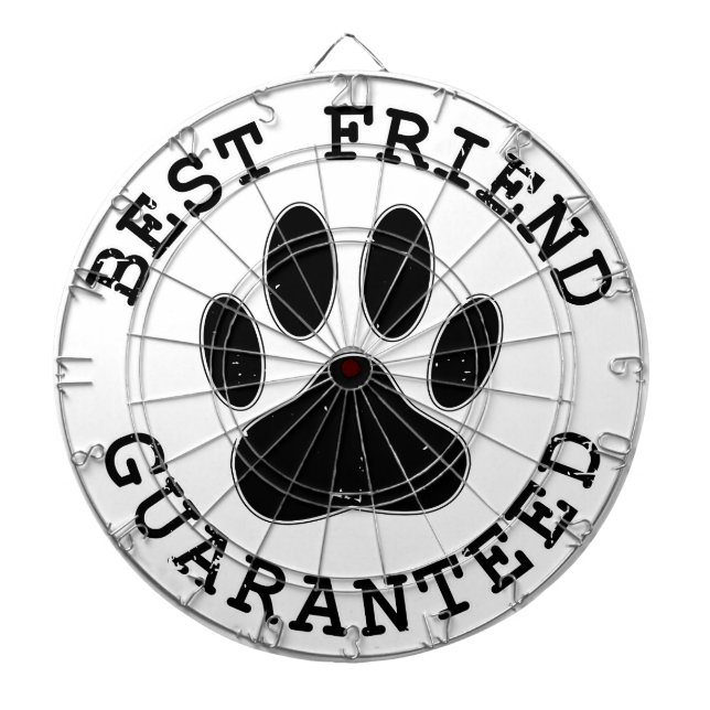 Jeu De Fléchettes Meilleur Ami Garanti De Chien En Perte (Devant)
