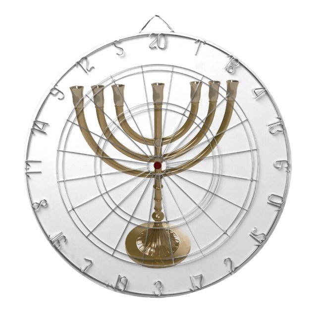 Jeu De Fléchettes menorah or (Devant)