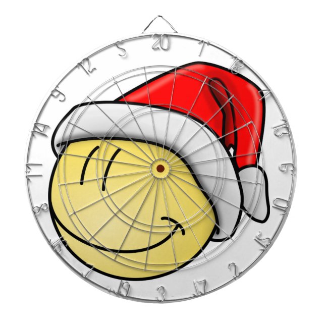 JEU DE FLÉCHETTES MERRY CHRISTMAS FACE PÈRE NOËL (Devant)