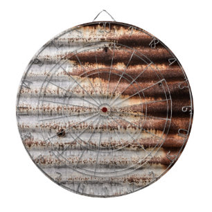 Jeu De Fléchettes Métal rouillé vintage