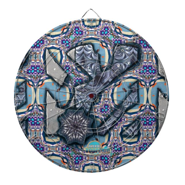 Jeu De Fléchettes Métal vivant no 2 (Devant)