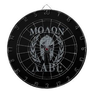 Jeu De Fléchettes Molon Labe Grunge Armure spartiate
