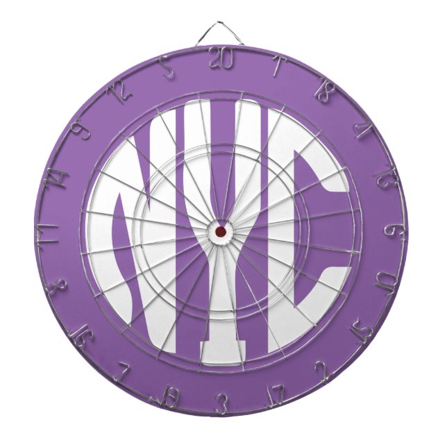 Jeu De Fléchettes monogramme de New York (Devant)