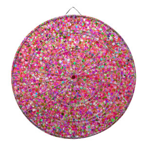 Jeu De Fléchettes Mosaïque multicolore Parties scintillant moderne 