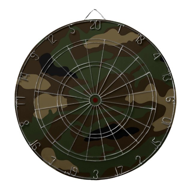 Jeu De Fléchettes motif de camouflage militaire (Devant)