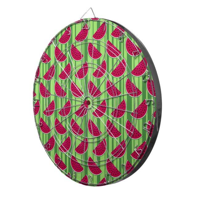 Jeu De Fléchettes Motif de tranches de pastèque (Devant droit)