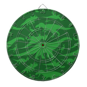 Jeu De Fléchettes Motif Dinosaur Vert