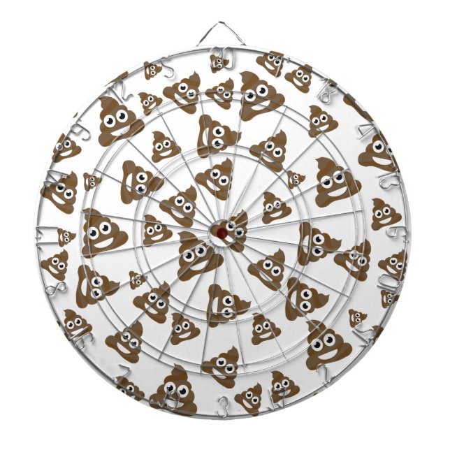 Jeu De Fléchettes Motif mignon drôle d'Emoji de dunette (Devant)