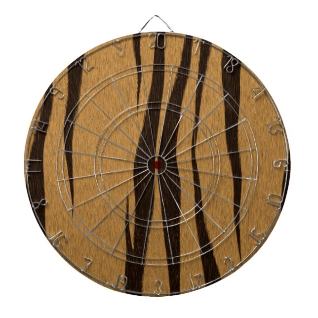 Jeu De Fléchettes Motif Rayures de Tigre (Devant)