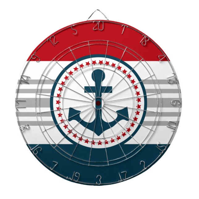 Jeu De Fléchettes Nautical design (Devant)
