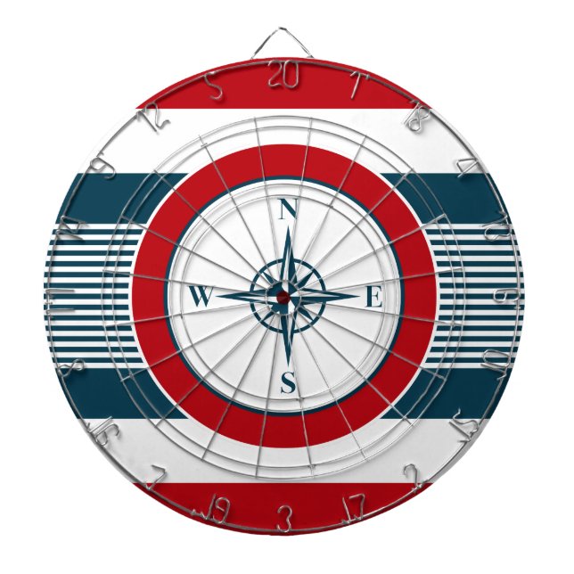 Jeu De Fléchettes Nautical design (Devant)