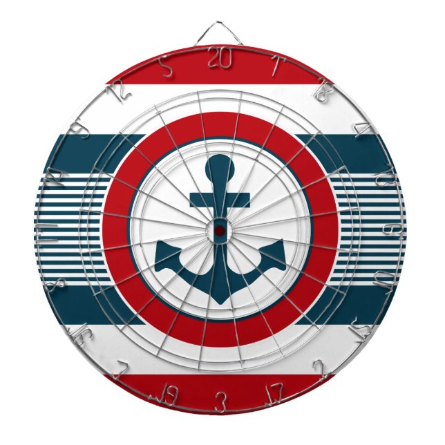 Jeu De Fléchettes Nautical design (Devant)