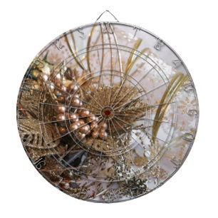 Jeu De Fléchettes Noël d'or festif