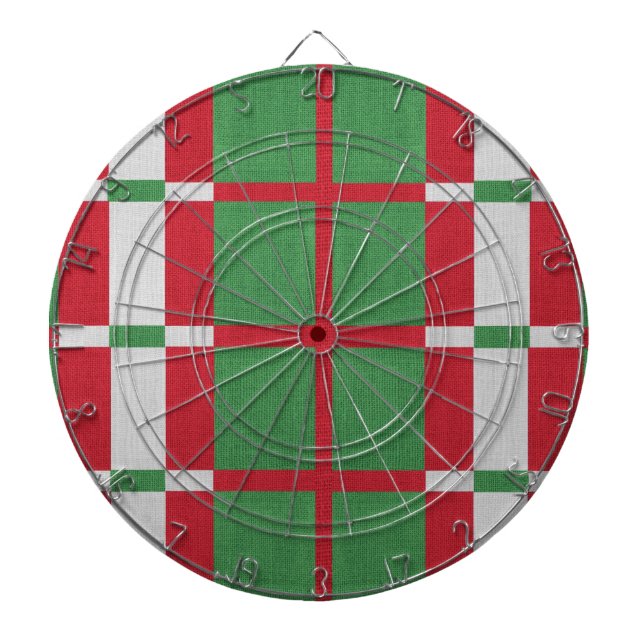 Jeu De Fléchettes Noël rayé (Devant)