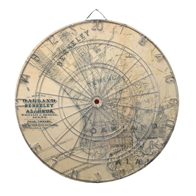 Jeu De Fléchettes Oakland, Berkeley, Alameda (Devant)